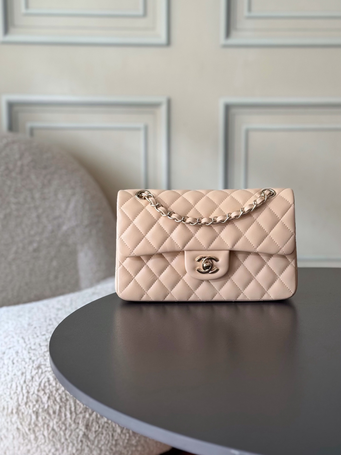 Ch**el Small Classic Bag 23x6.5x14cm