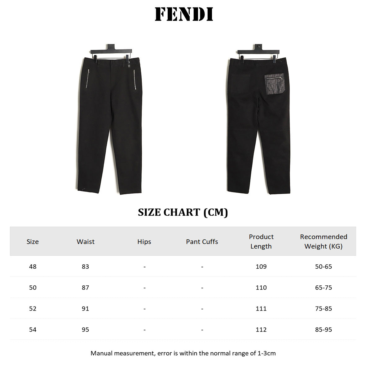 F**di 25Fw Pants