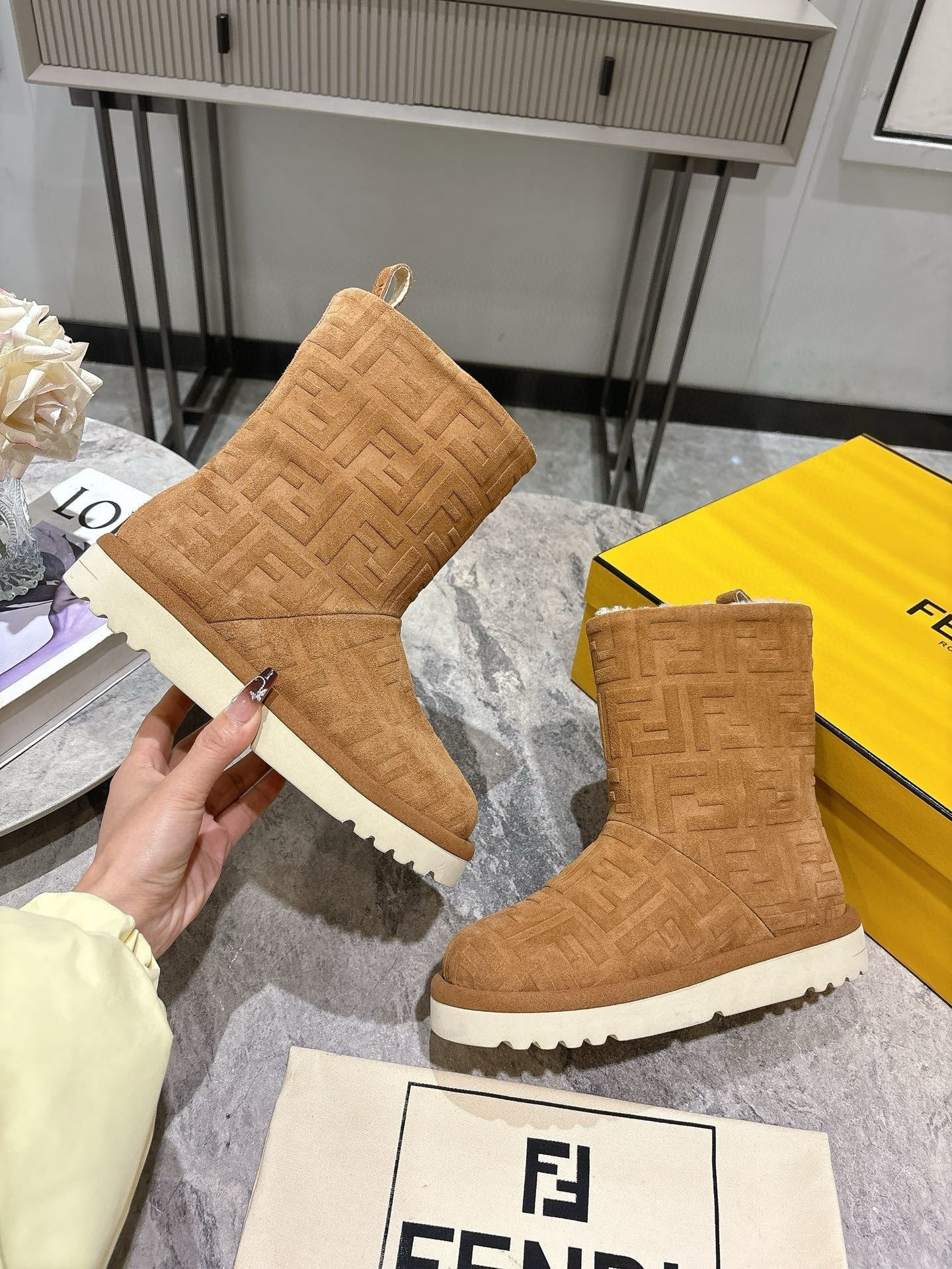 UA F**di Apres Chic FF Low Boots
