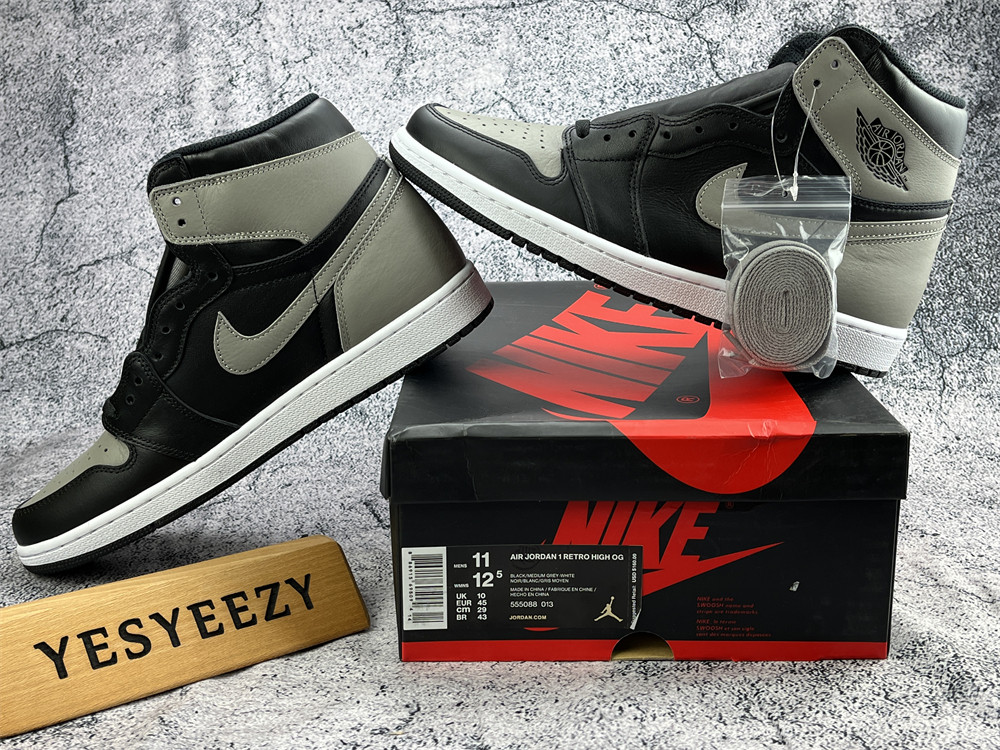 UA AIR JORDAN 1 RETRO HIGH OG "SHADOW"
