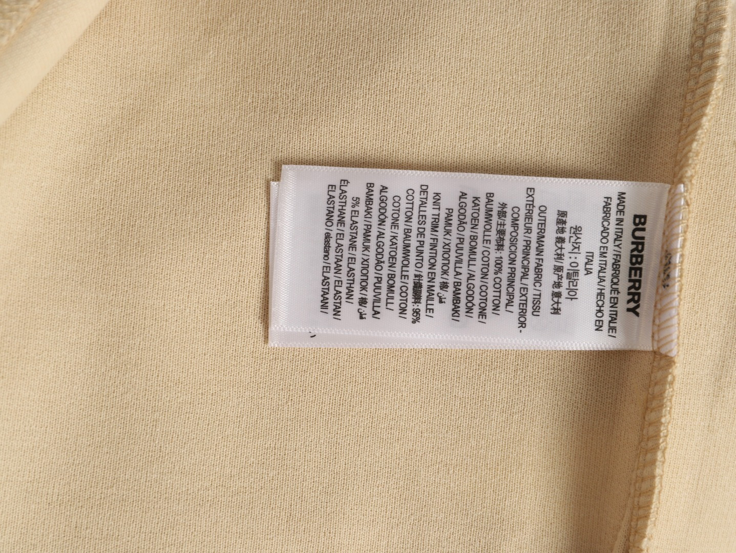 Bv*b*rry Long-sleeved Polo Shirt