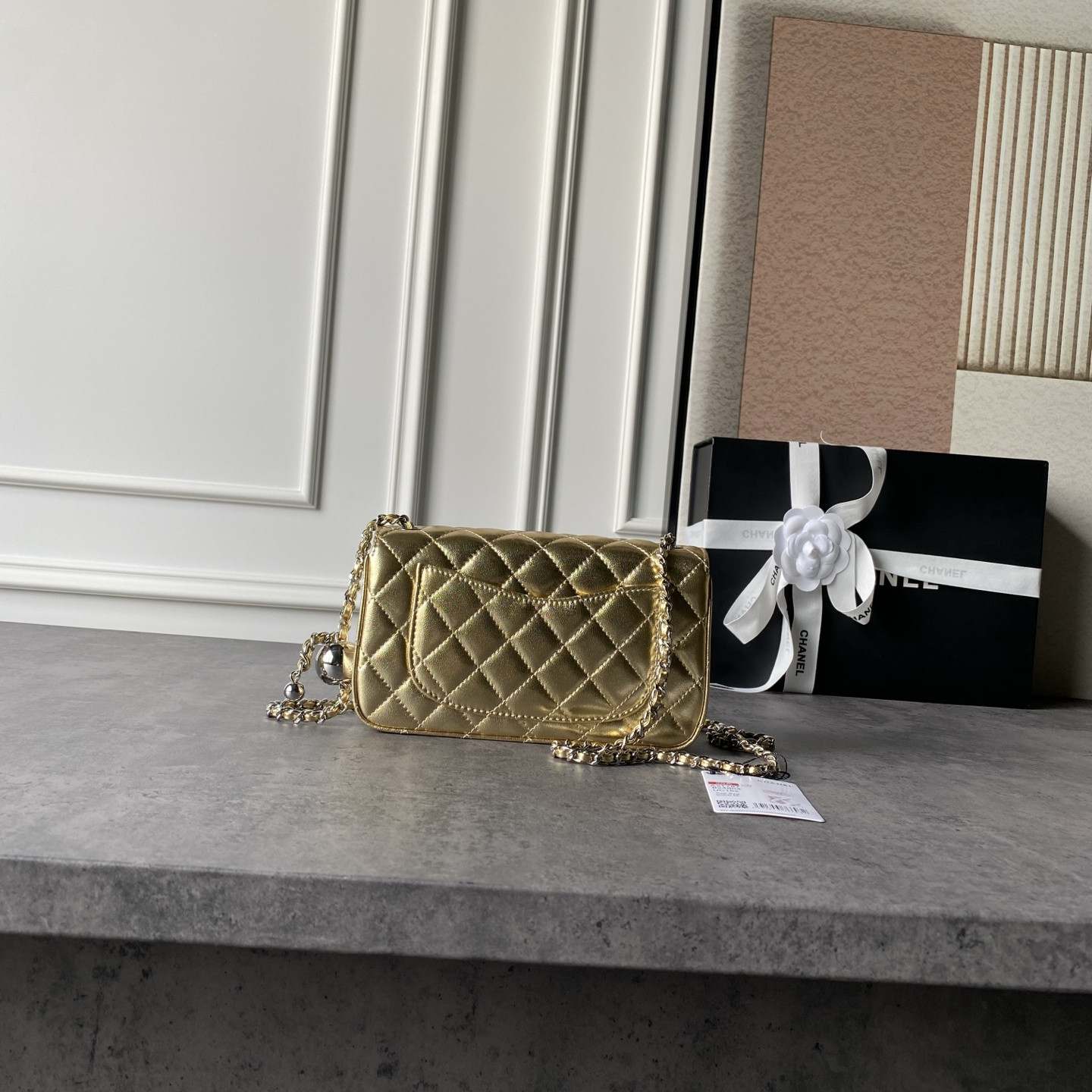 Ch**el Flap Bag AS1787 20x13x7cm