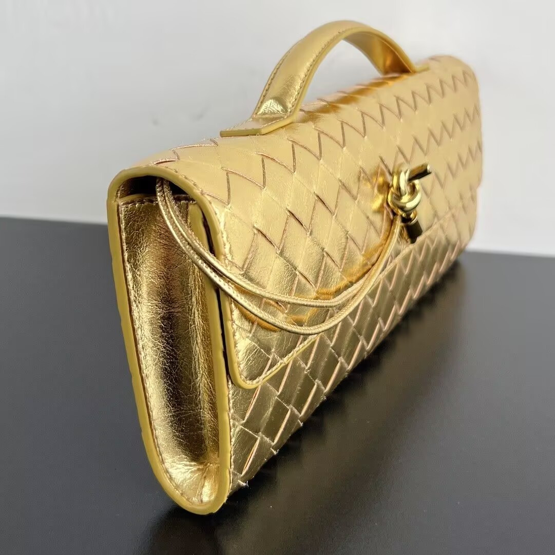 B0tt*ga Ven*ta Long Clutch Andiamo With Handle 13x31x3cm