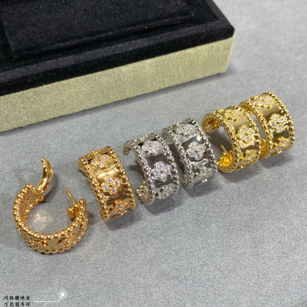 V*n Cl**f & Arpels Kaleidoscope Earrings