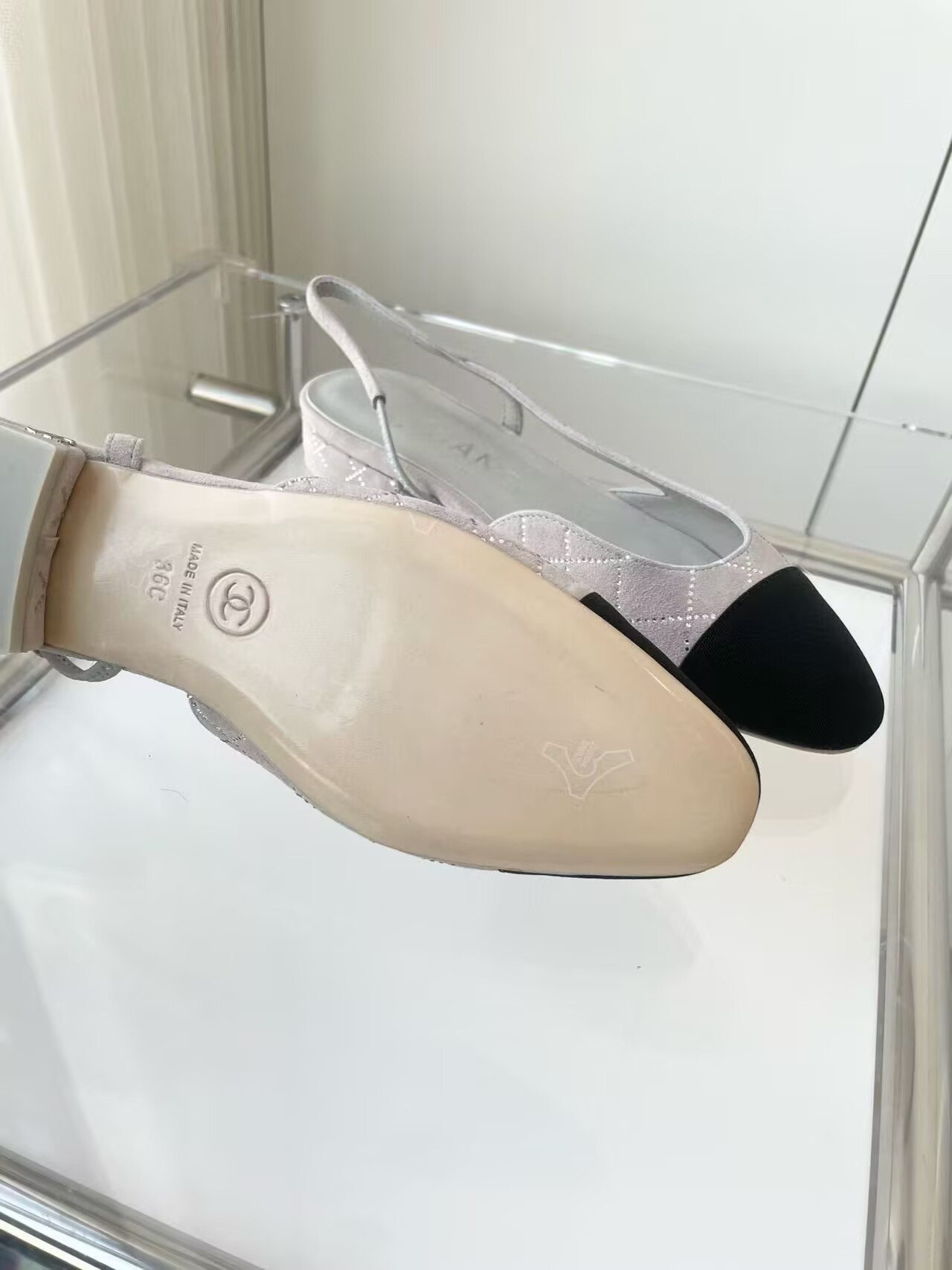 UA Ch**el SLINGBACKS FLAT