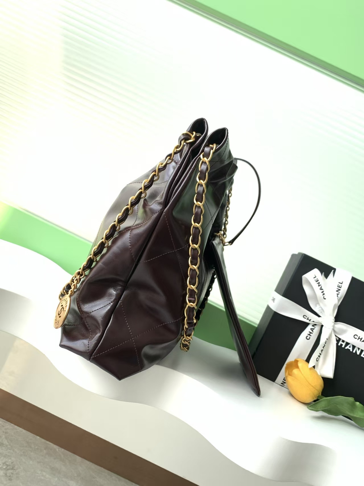 Ch**el 22 SMALL HANDBAG 35x37x7cm