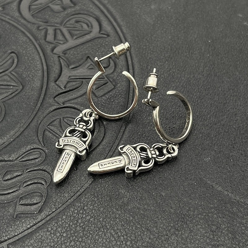 Ch*0me He**ts Dagger Earrings