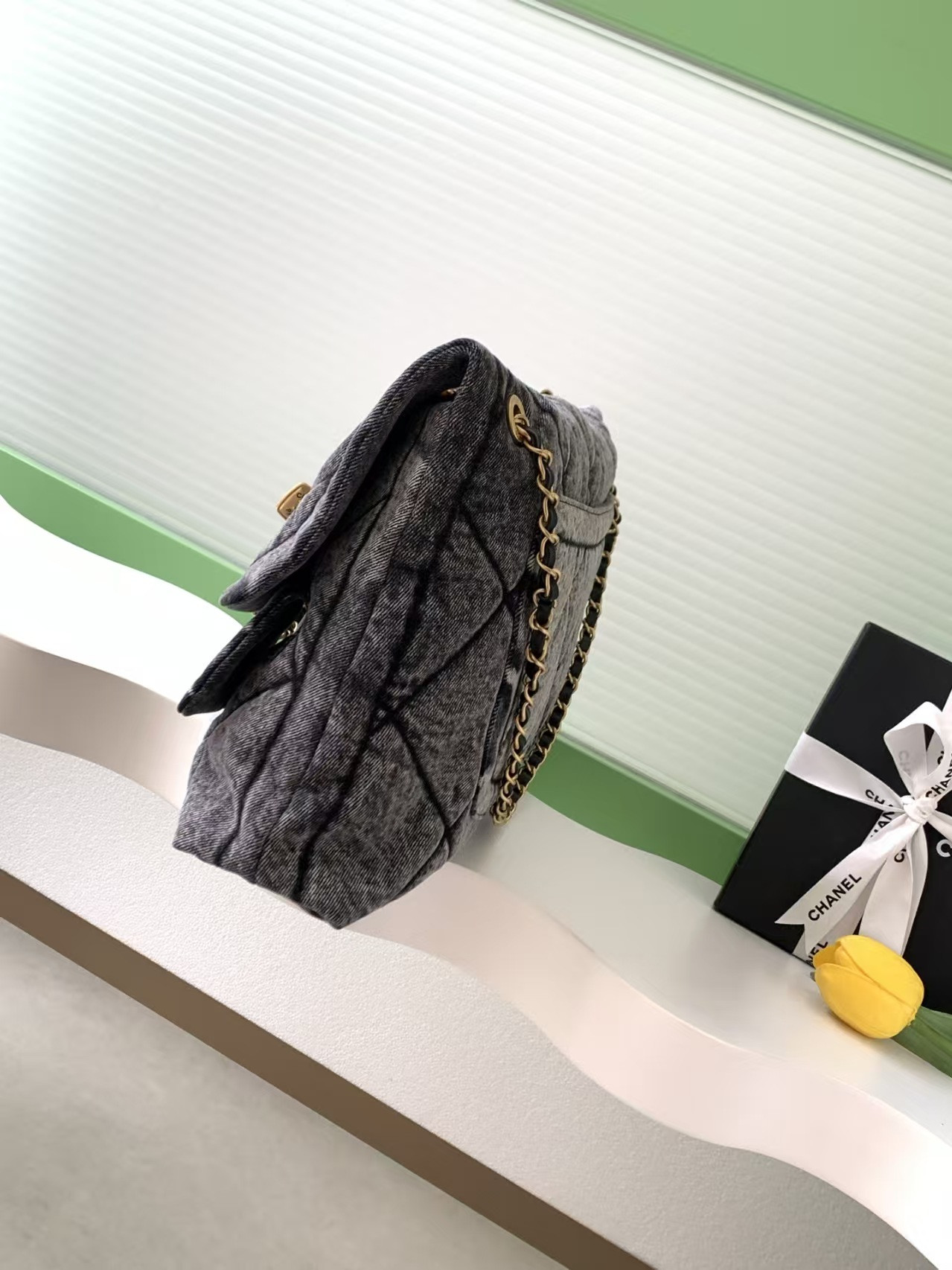 Ch**el Maxi Flap Bag  27x45x10cm