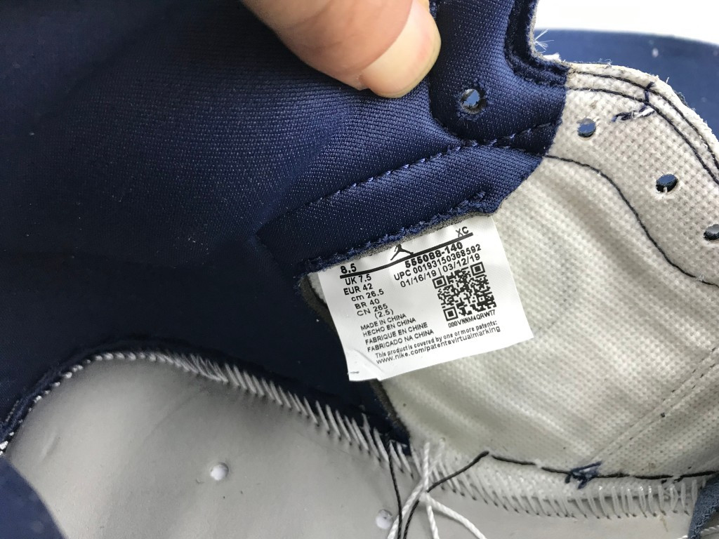UA AIR JORDAN 1 RETRO HIGH OG 