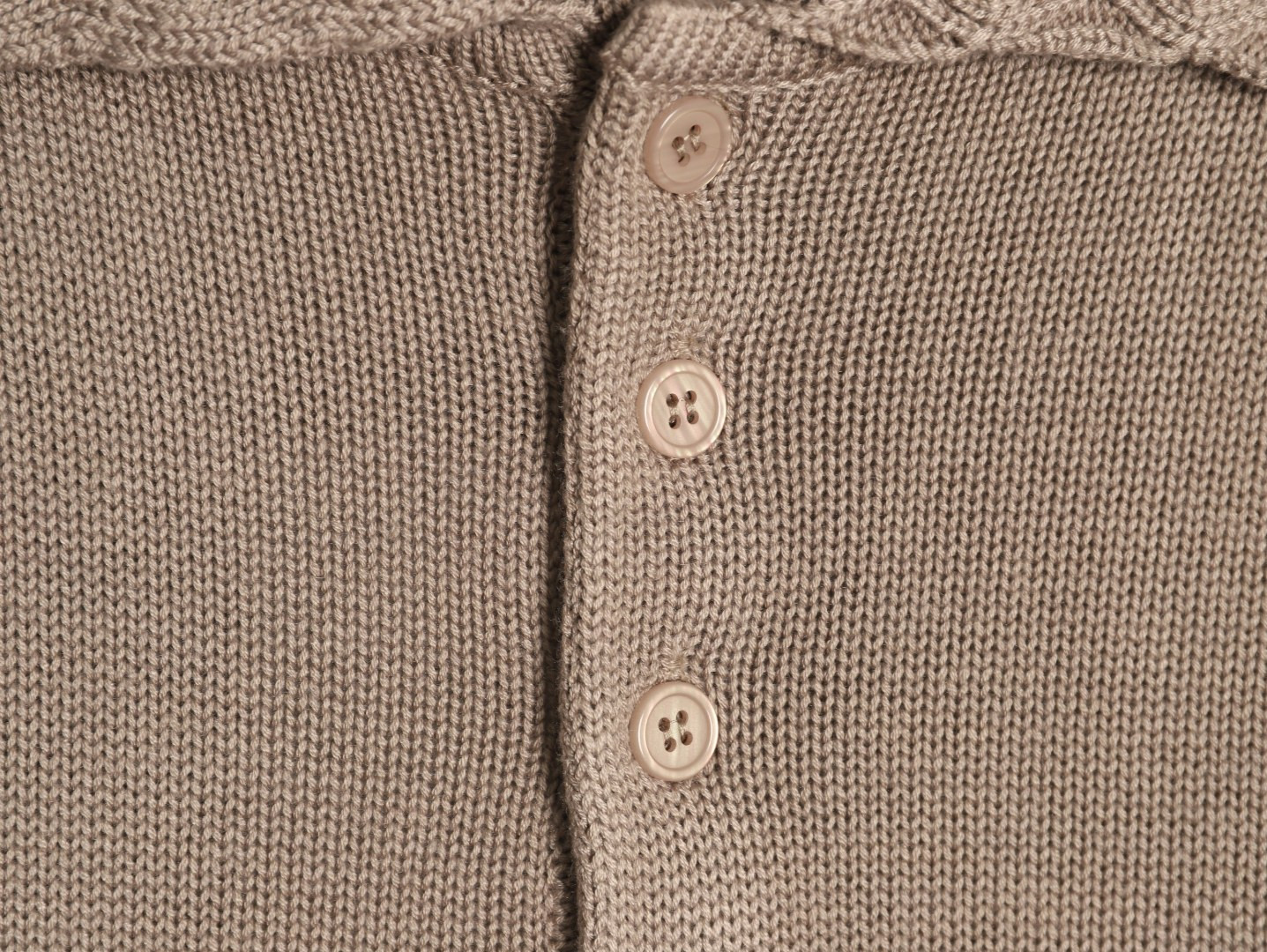 B0tt*ga Ven*ta Knitting Long-sleeved Polo Shirt