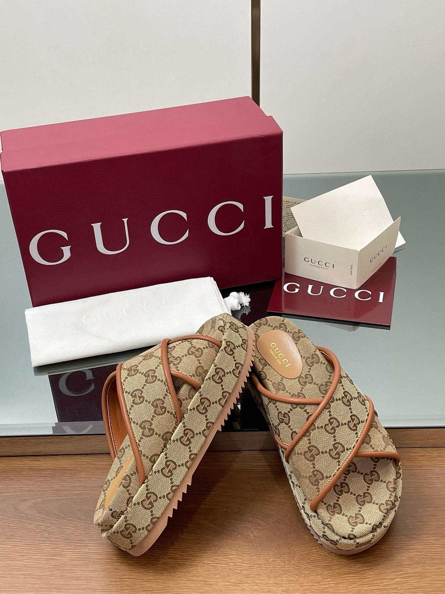 UA Gvc*1 Criss Cross Slide Sandals