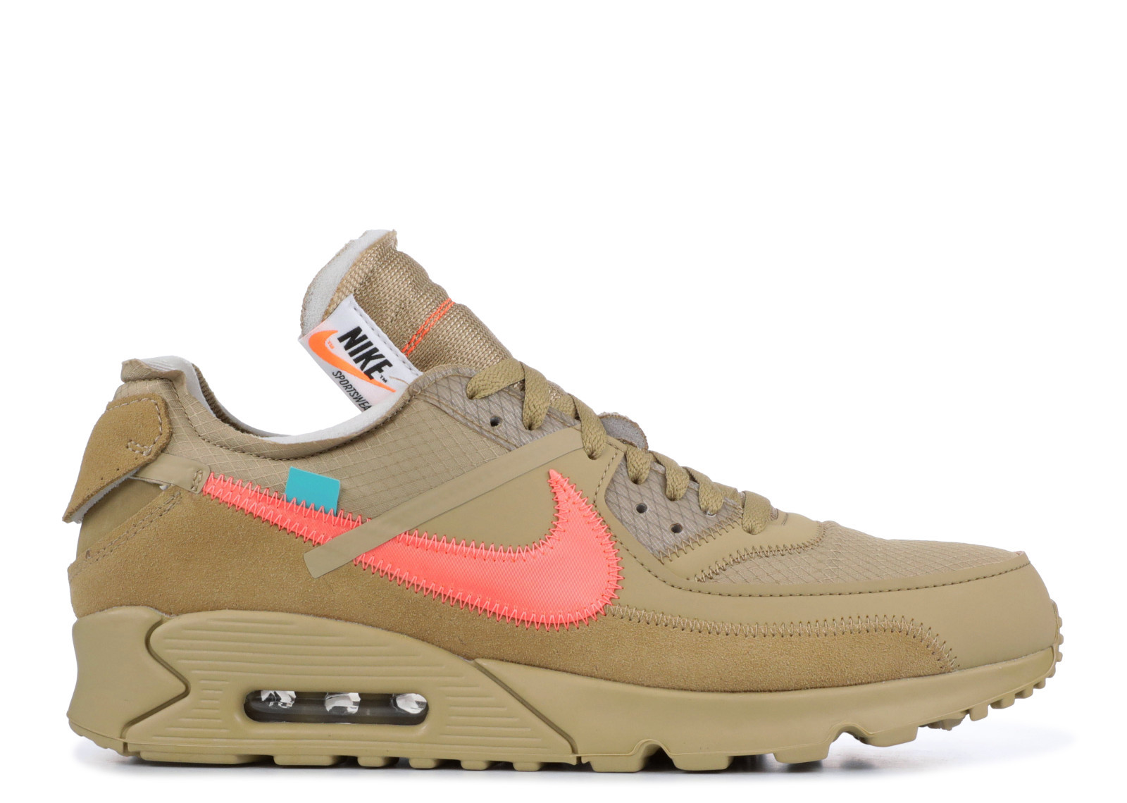 UA THE 10 OFF WHITE NIKE AIR MAX 90 DESERT ORE