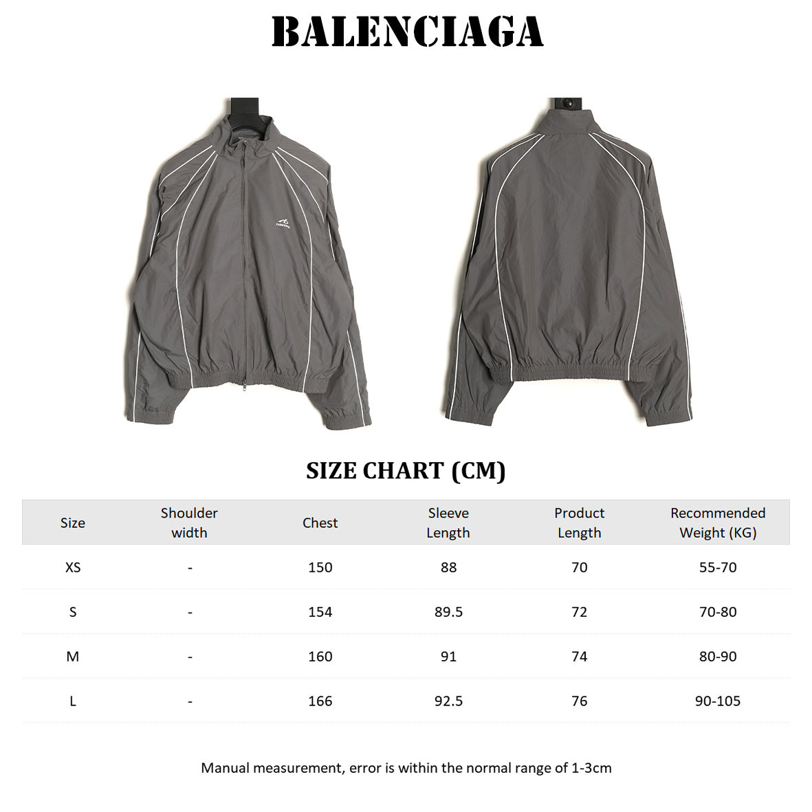 Ba1en*iaga Jacket Suit