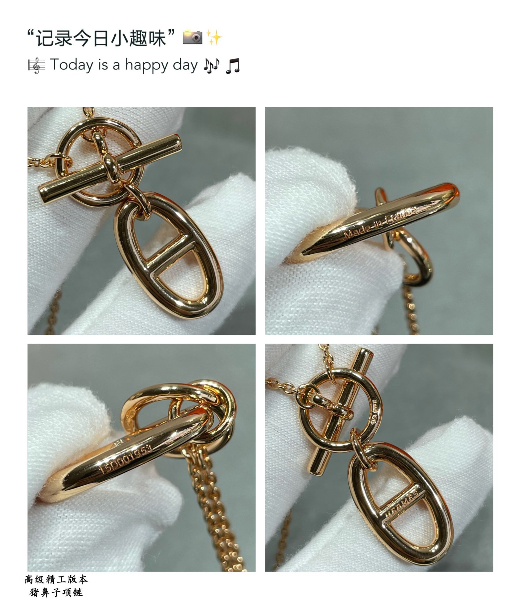 H**me5 Pig Nose Necklace Ag925