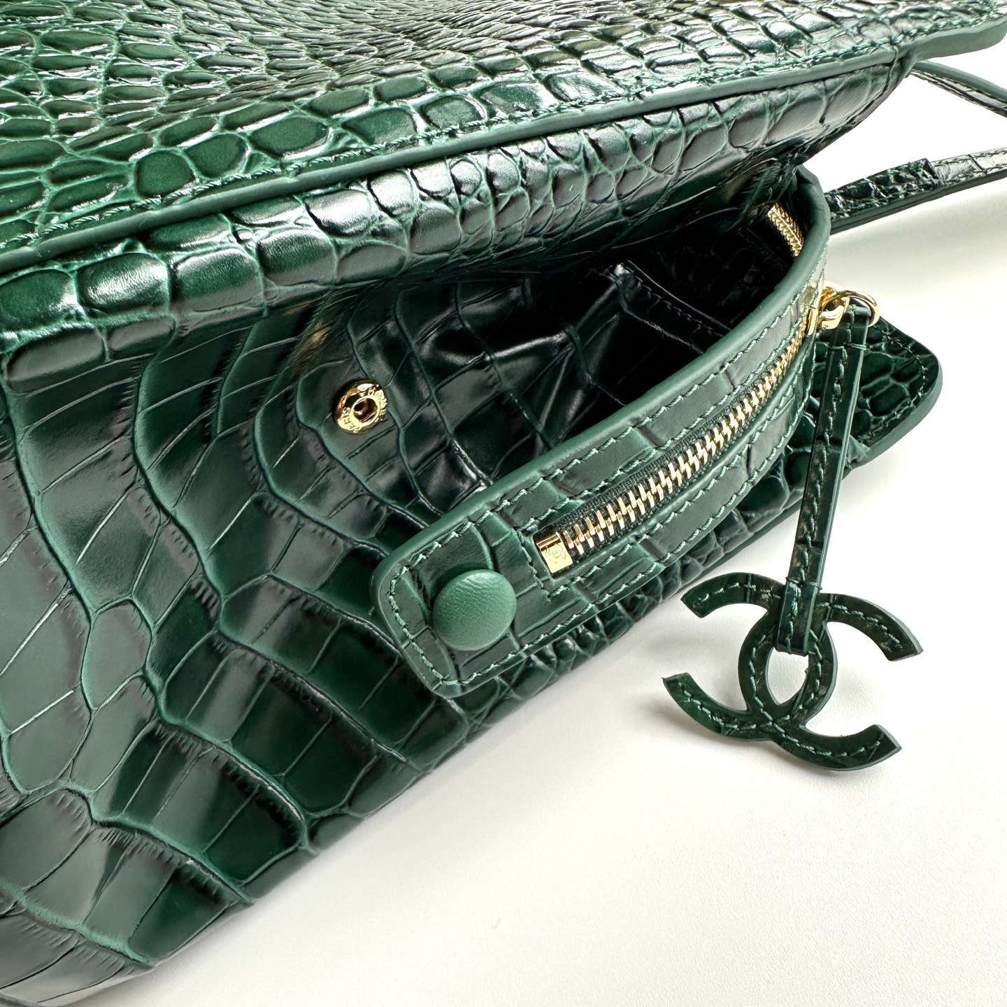 Ch**el Large Shopping Bag AS6245 36x46x20cm Without Box