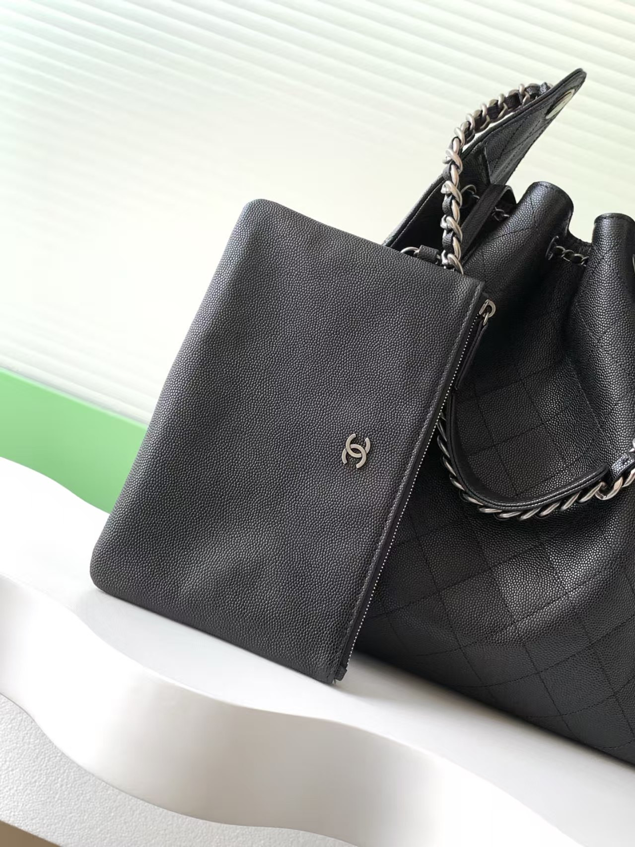 Ch**el 25C Bucket BAG 40x30x15cm