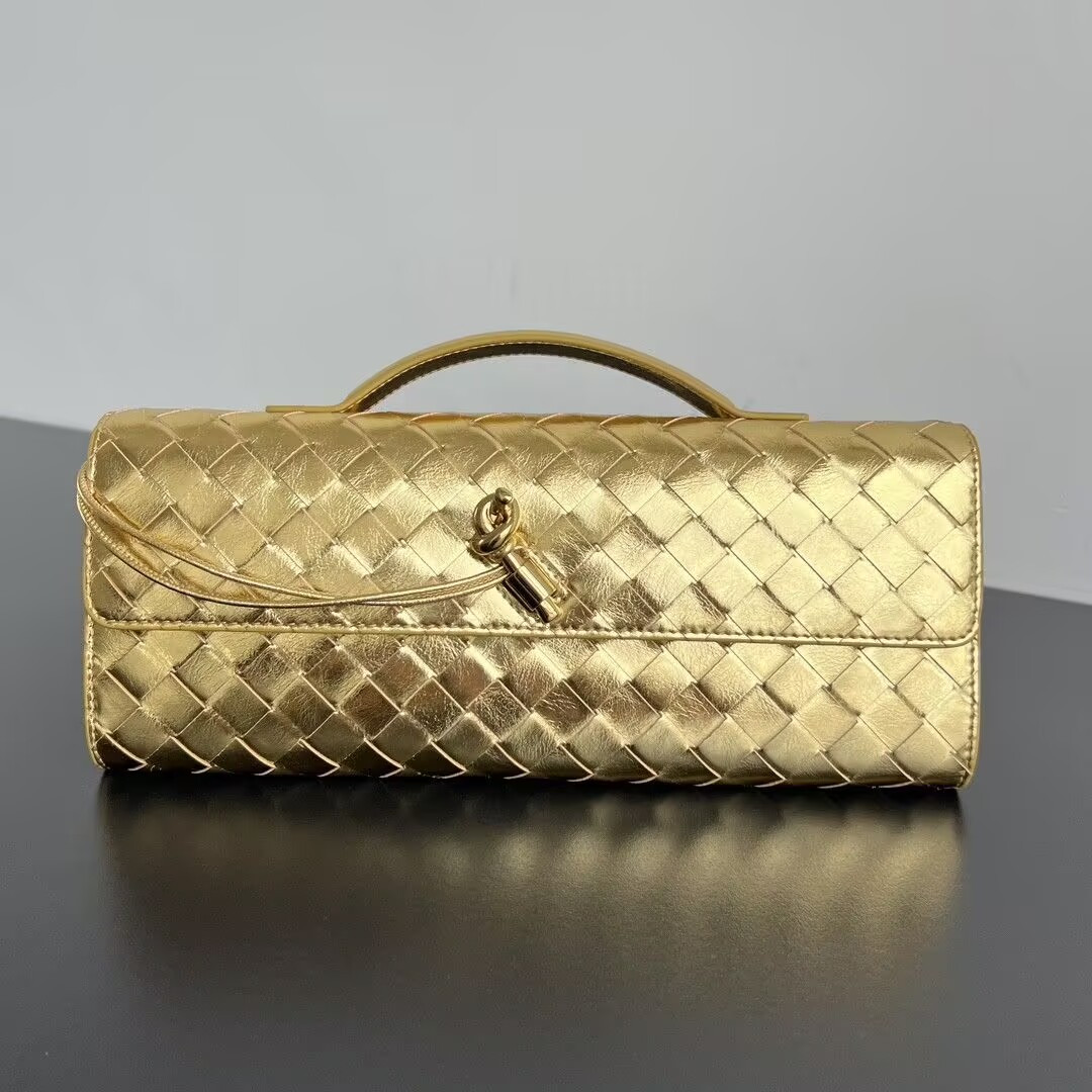 B0tt*ga Ven*ta Long Clutch Andiamo With Handle 13x31x3cm