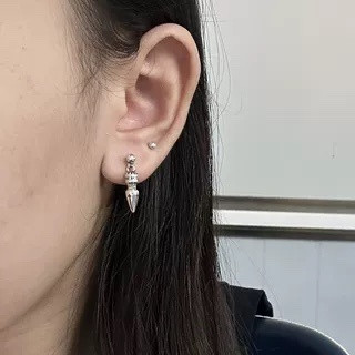 Ch*0me He**ts Bullet-shaped Earrings