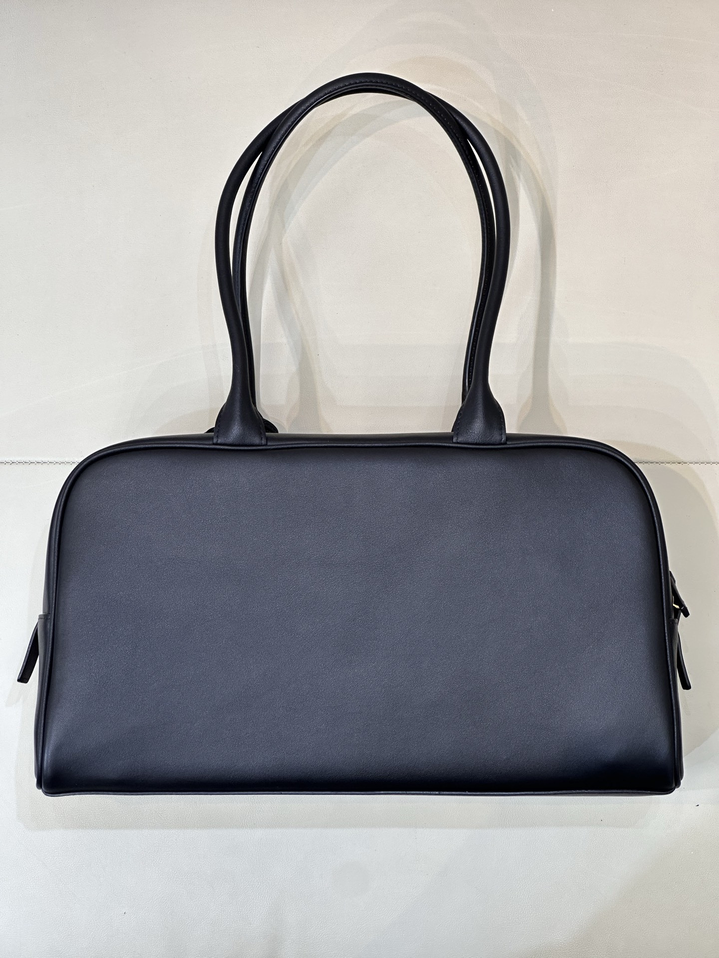 Ch**el Large Bowling Bag Black AS6211 19x35.5x12.5cm