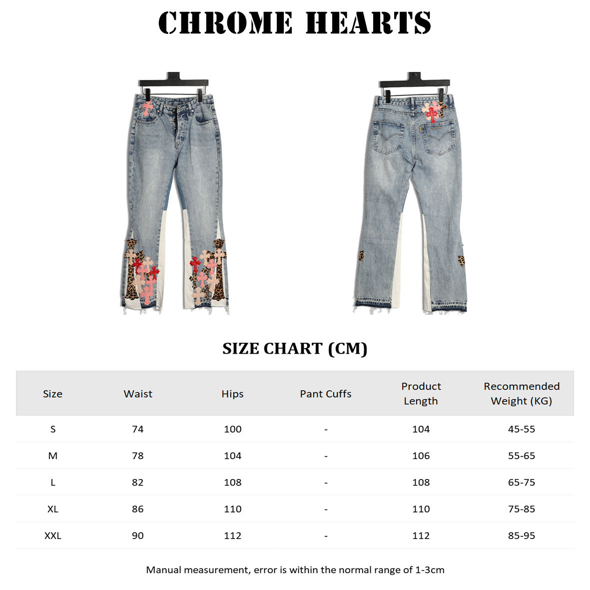 Ch*0me He**ts x Gallery Dept Jeans