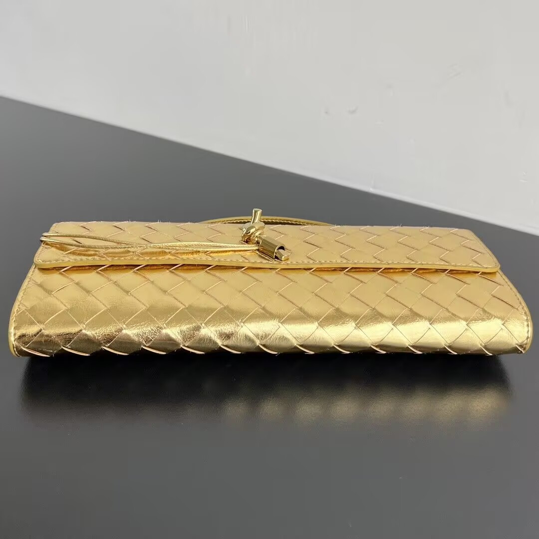 B0tt*ga Ven*ta Long Clutch Andiamo With Handle 13x31x3cm