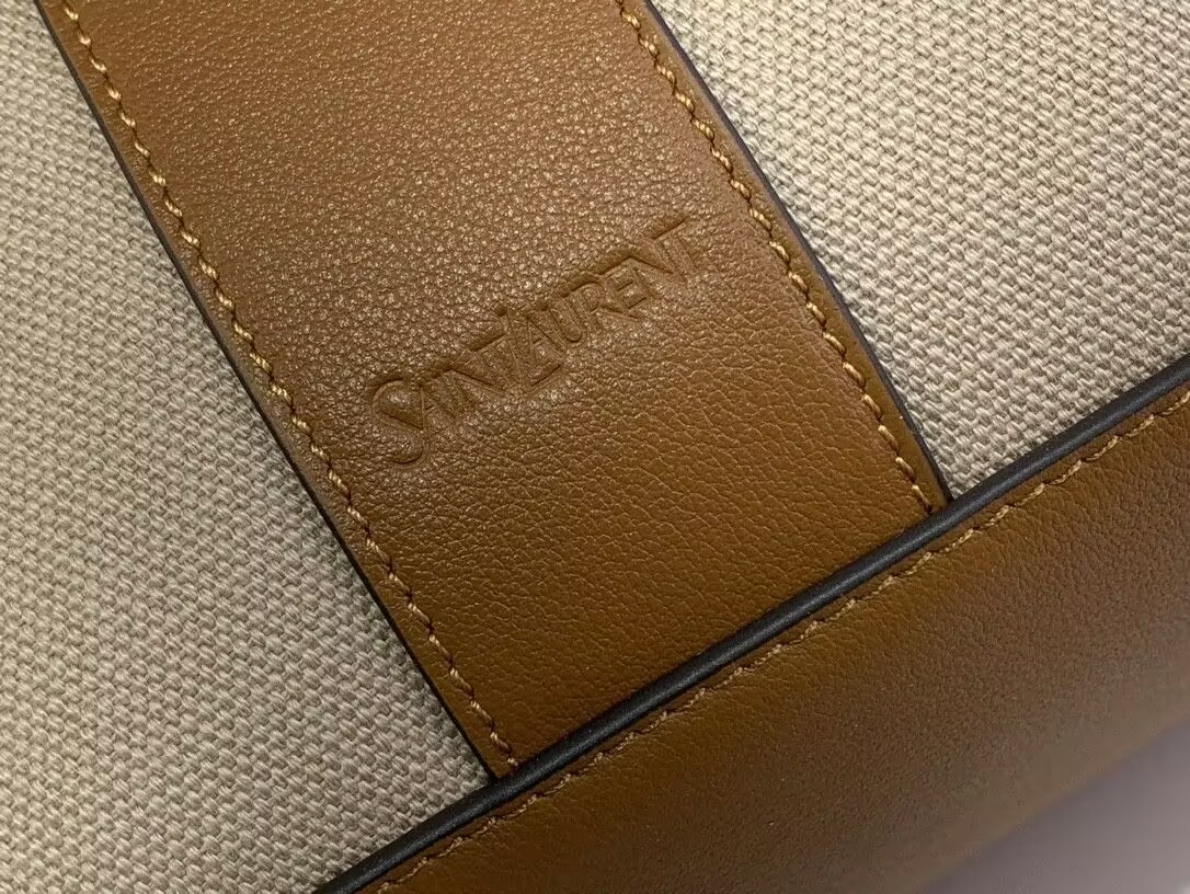 Y51 Y Tote In Canvas And Leather 37×32×7cm