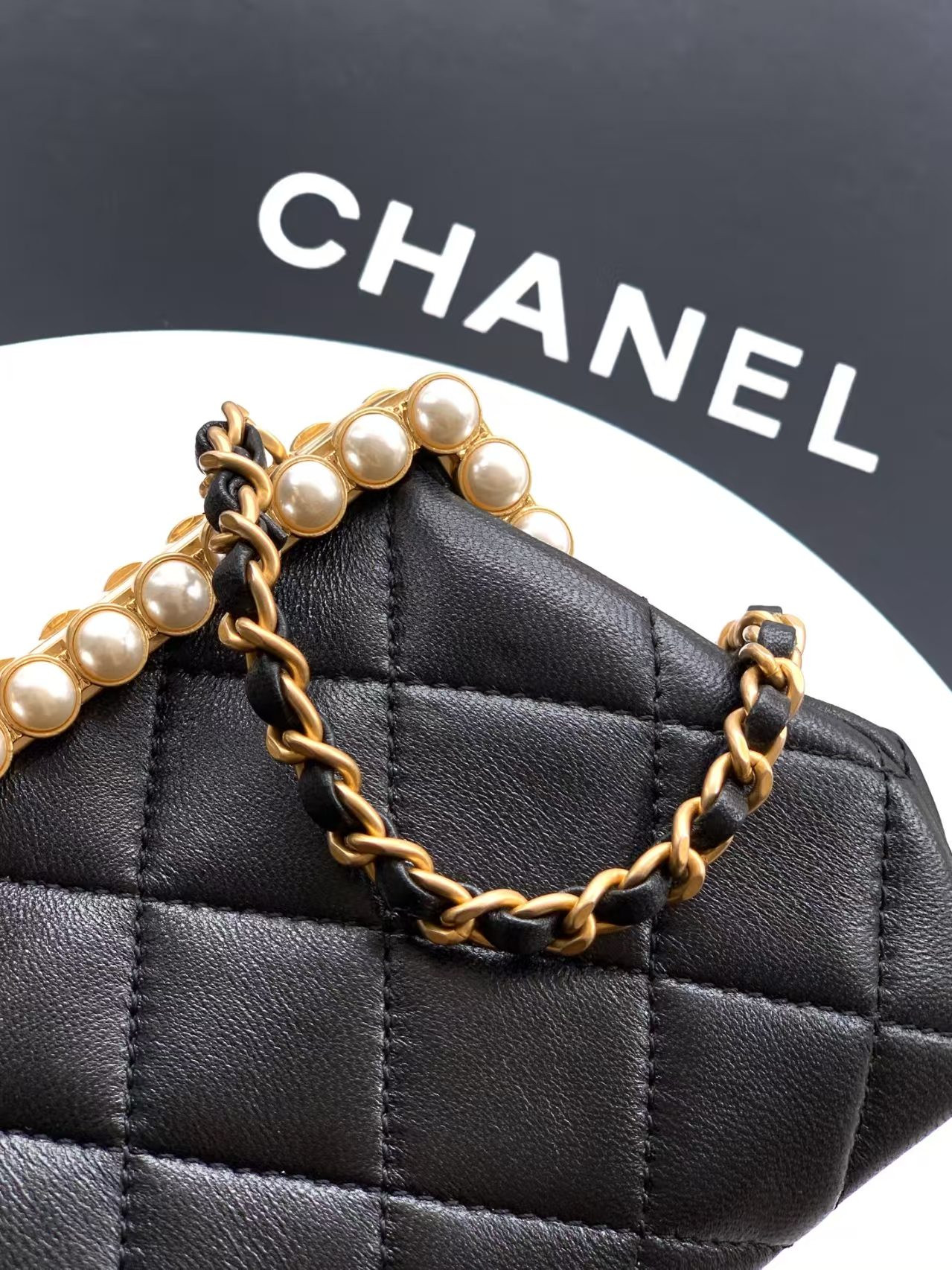 Ch**el Clutch AS5912 10x20x7cm