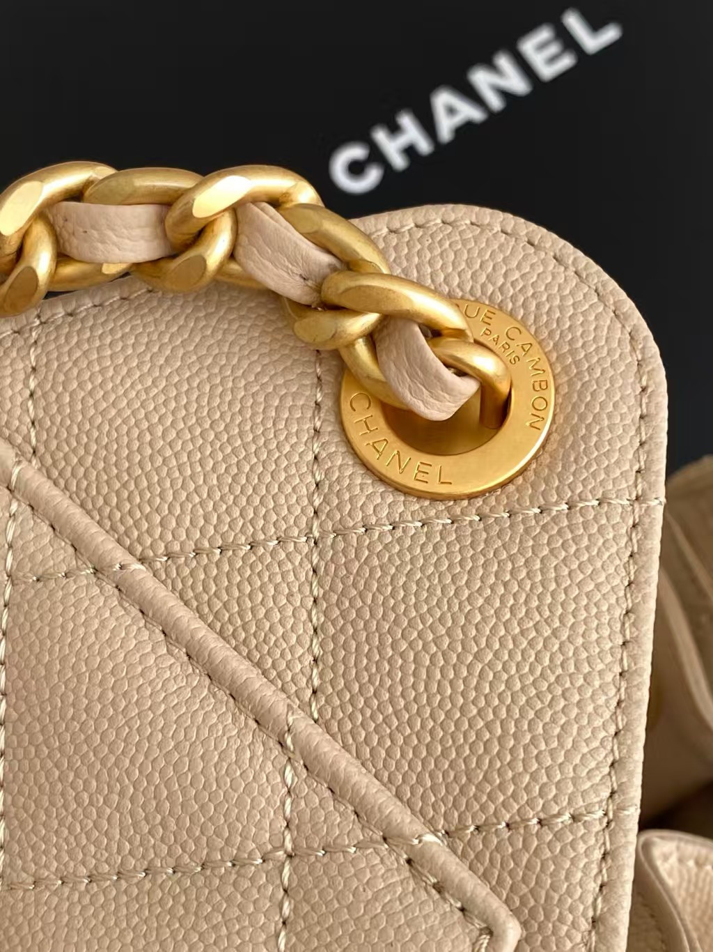 Ch**el 25C Bucket Bag 20x22x12.5cm
