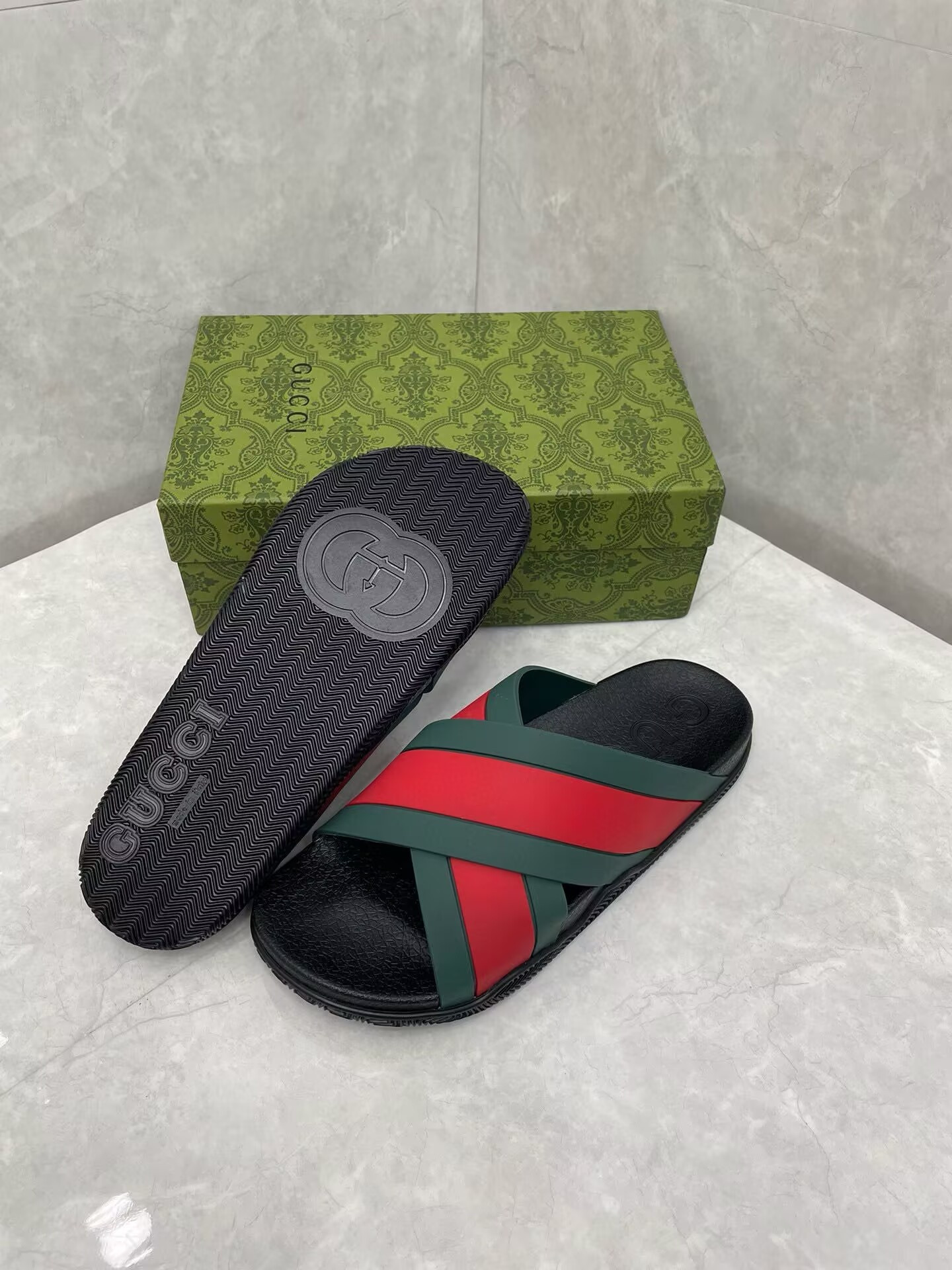 UA Gvc*1 Criss Cross Slide Sandals