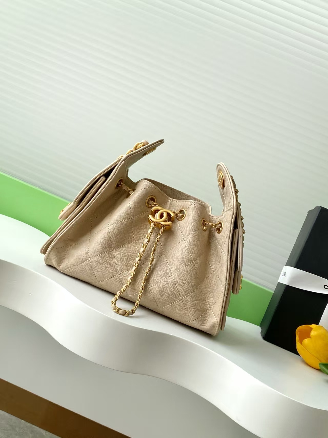Ch**el 25C Bucket Bag 20x22x12.5cm