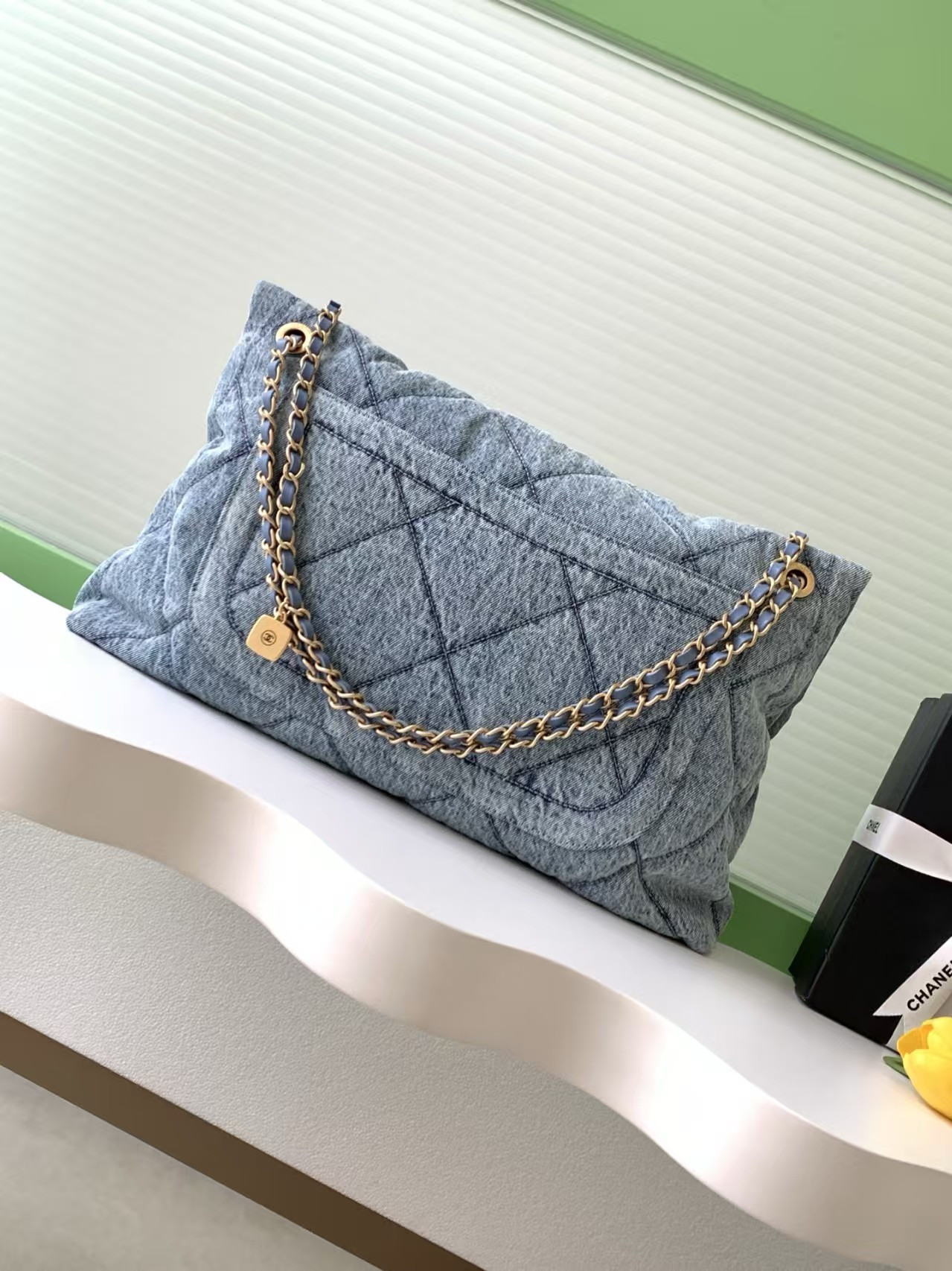 Ch**el Maxi Flap Bag 27x45x10cm