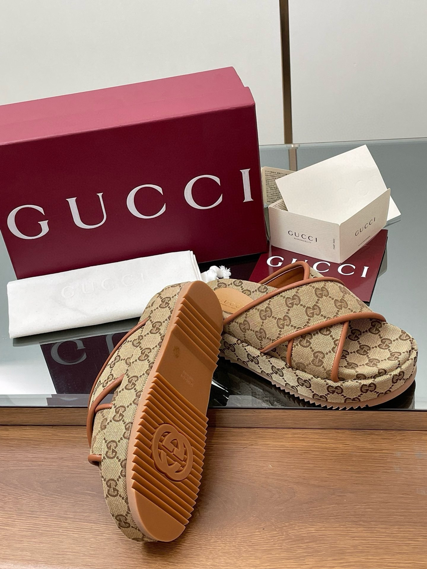 UA Gvc*1 Criss Cross Slide Sandals