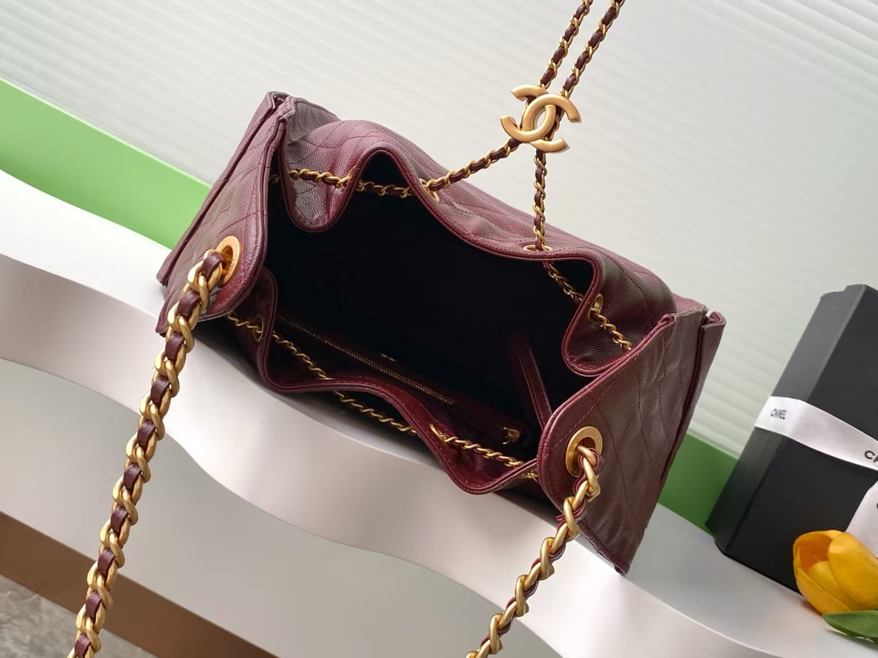 Ch**el 25C Bucket BAG 40x30x15cm