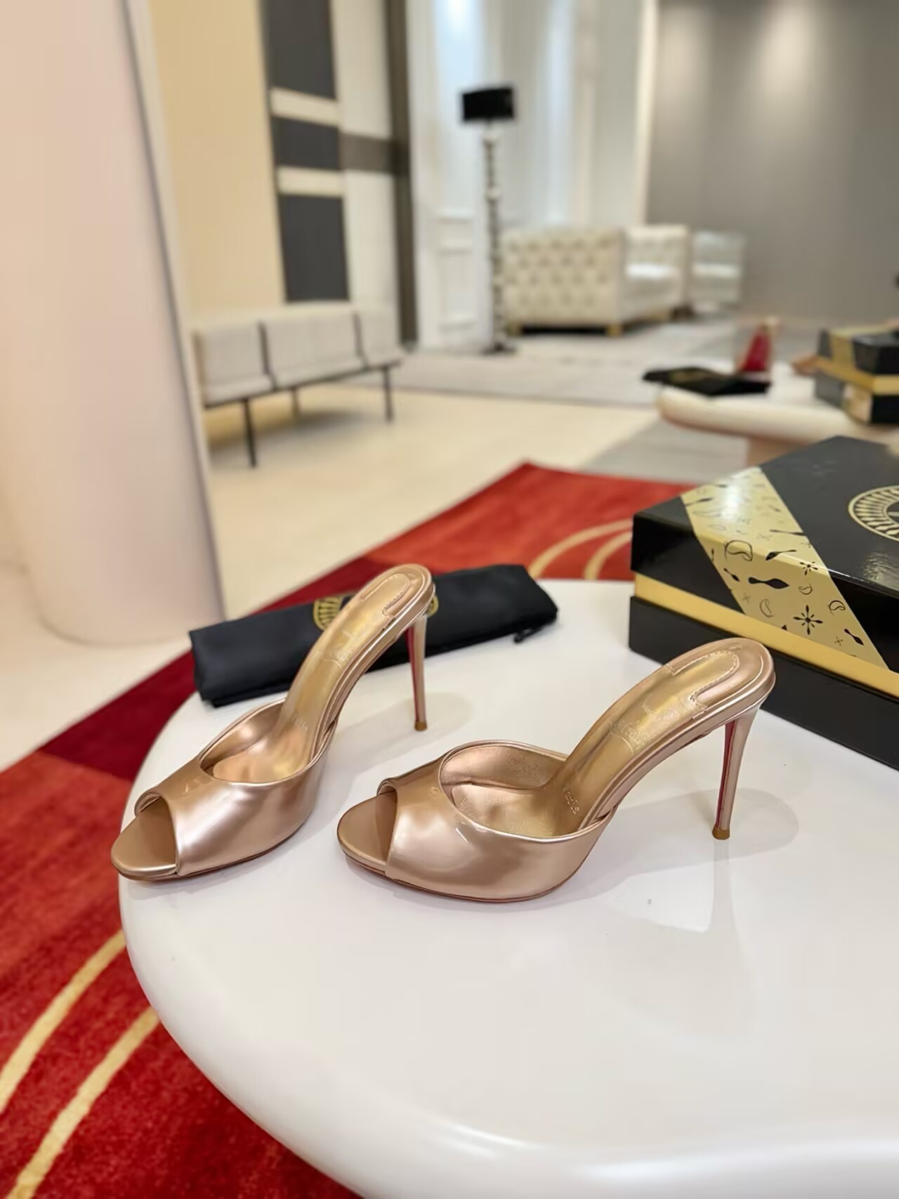 UA Chr1st1an Louboutin Me Dolly Mules
