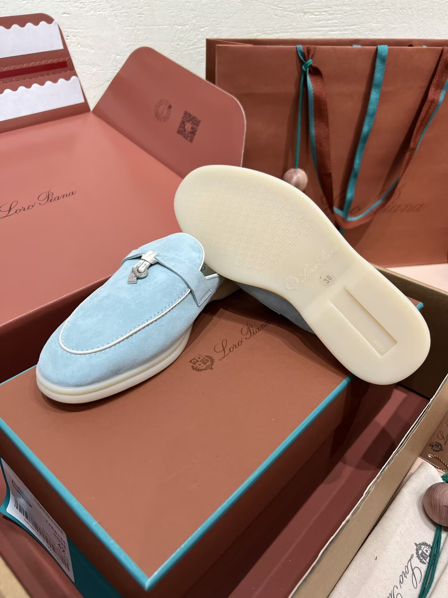 UA L0r0 P1ana Babouche Charms Walk Loafers