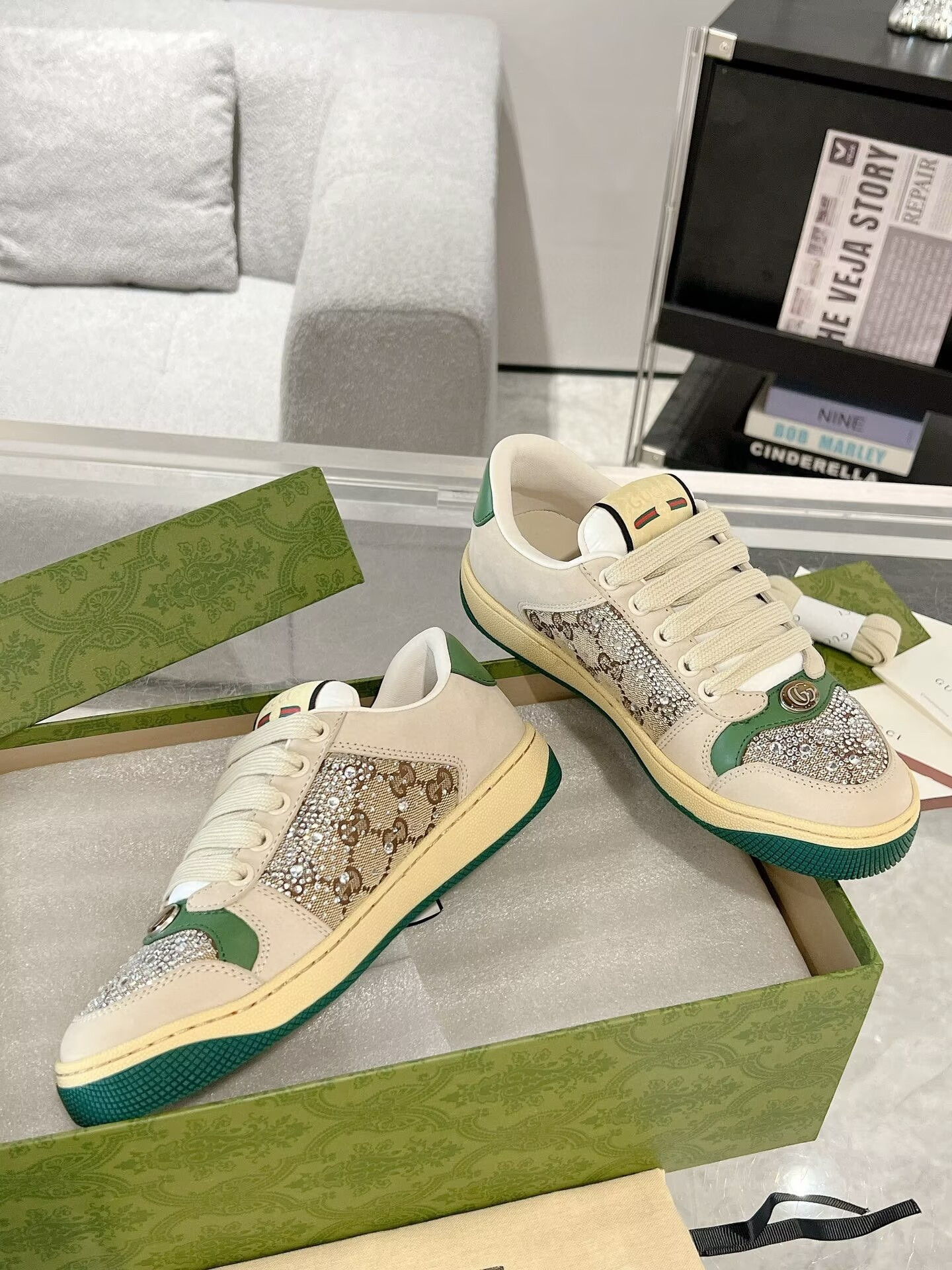 UA Gvc*1 GG crystal Screener Sneaker
