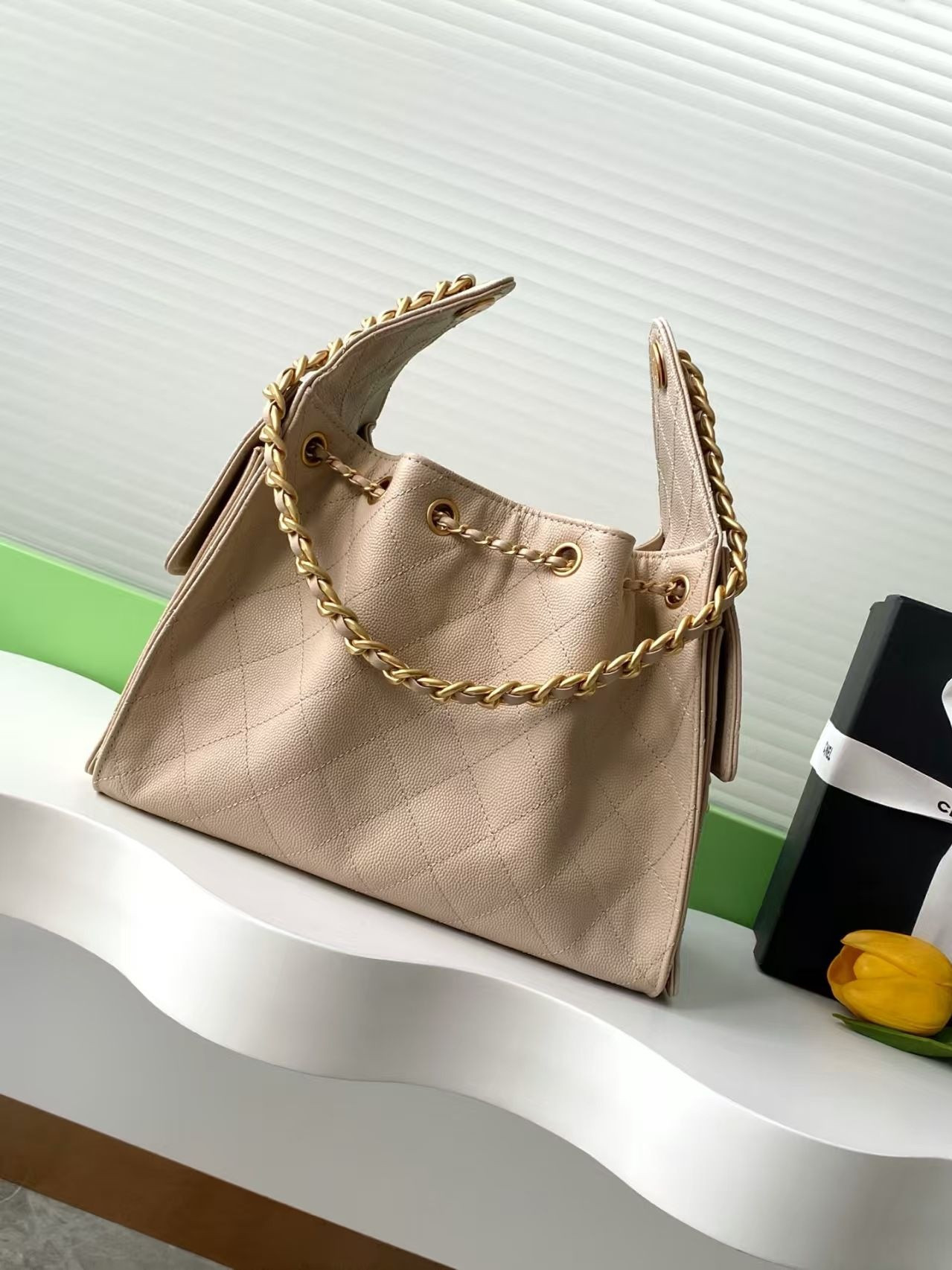 Ch**el 25C Bucket Bag 26x30x14cm