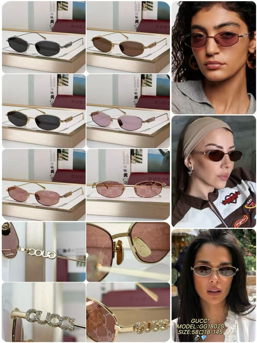 Gvc*1 Glasses GG1802S 58-18-145