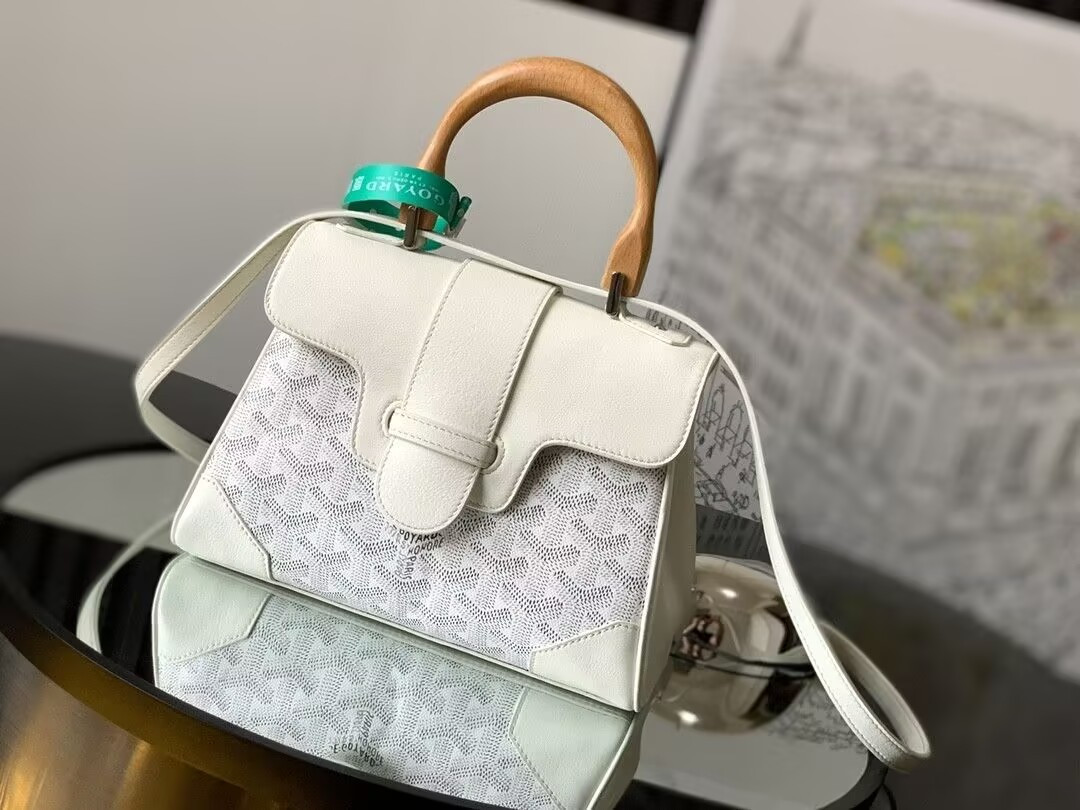 G09ard white mini G09ardine saigon souple 20x7.5x15cm