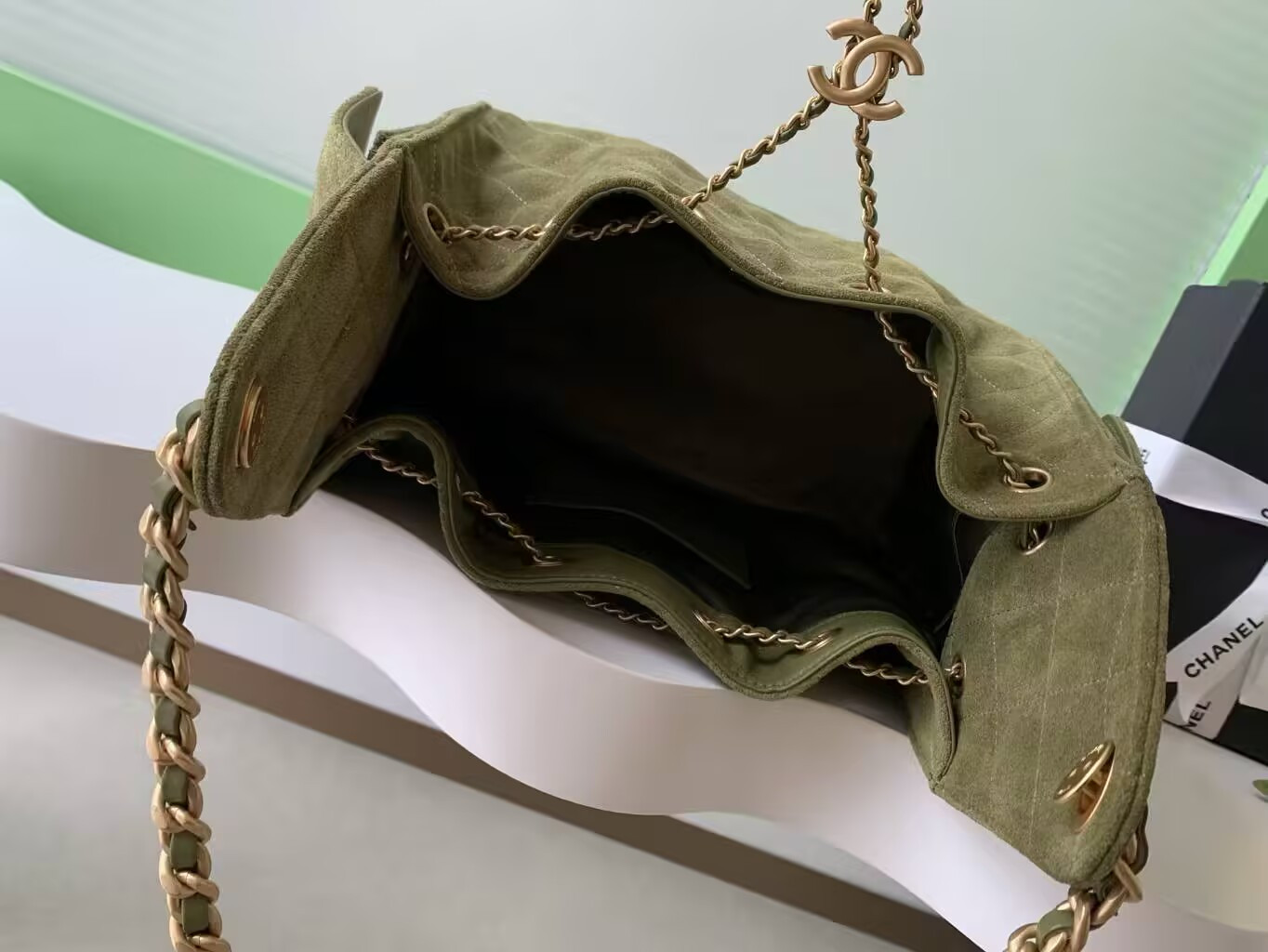 Ch**el 25C Bucket Bag 30x26x14cm