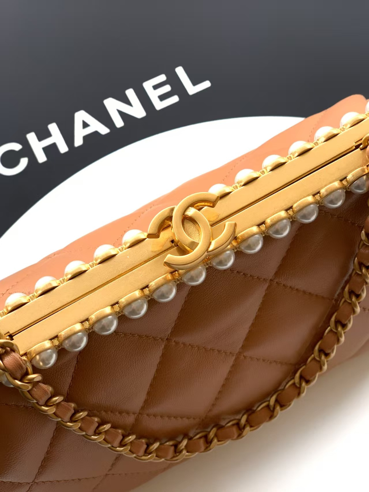 Ch**el Clutch AS5912 10x20x7cm