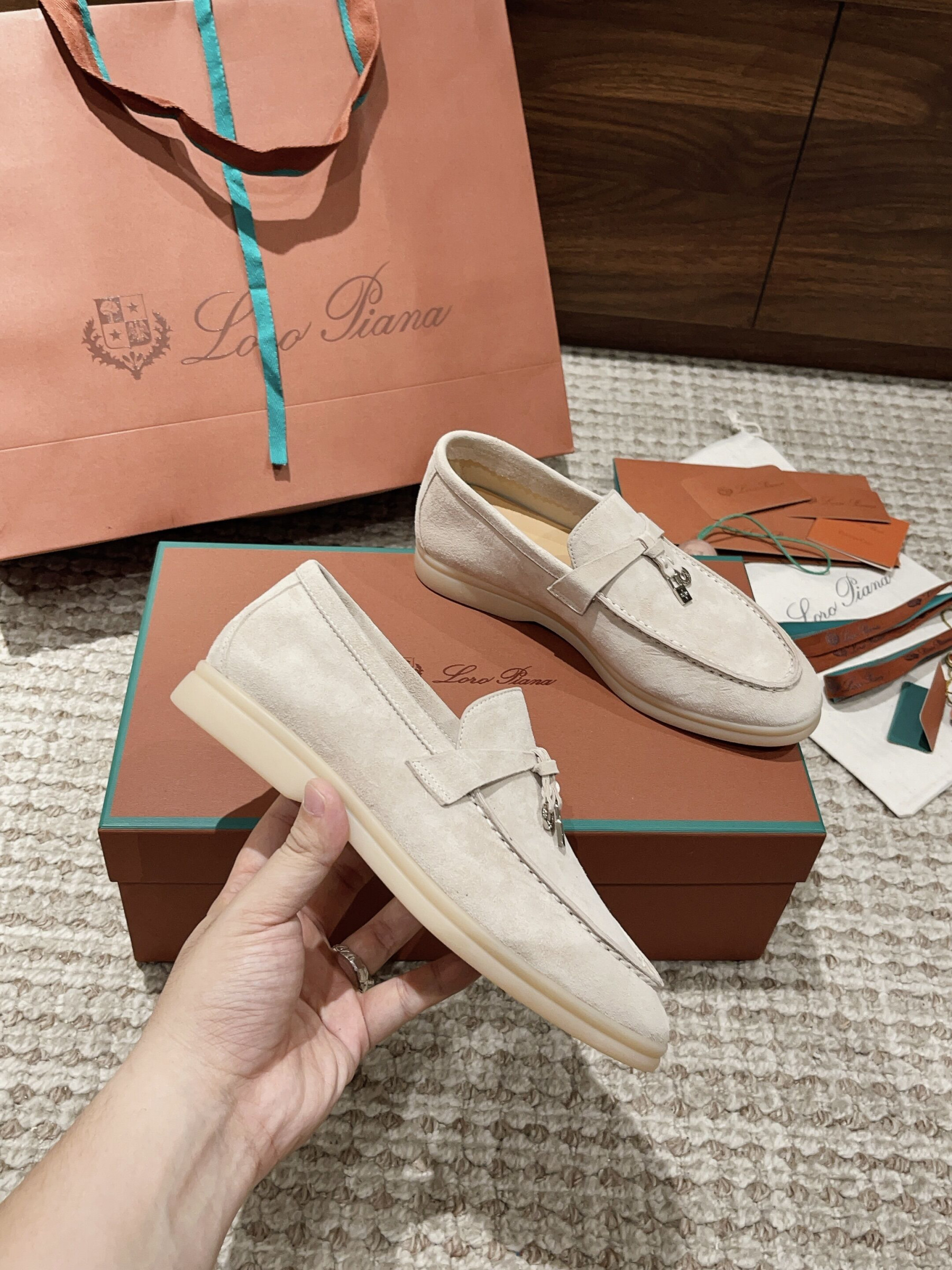 UA L0r0 P1ana Summer Charms Walk Loafers