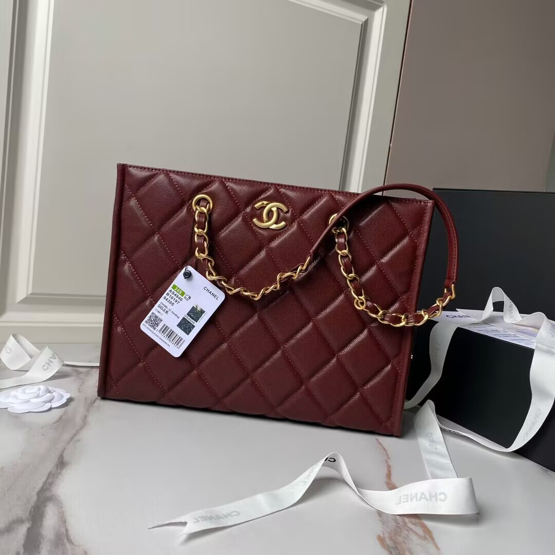 Ch**el Shopping Bag 24×30.5cm