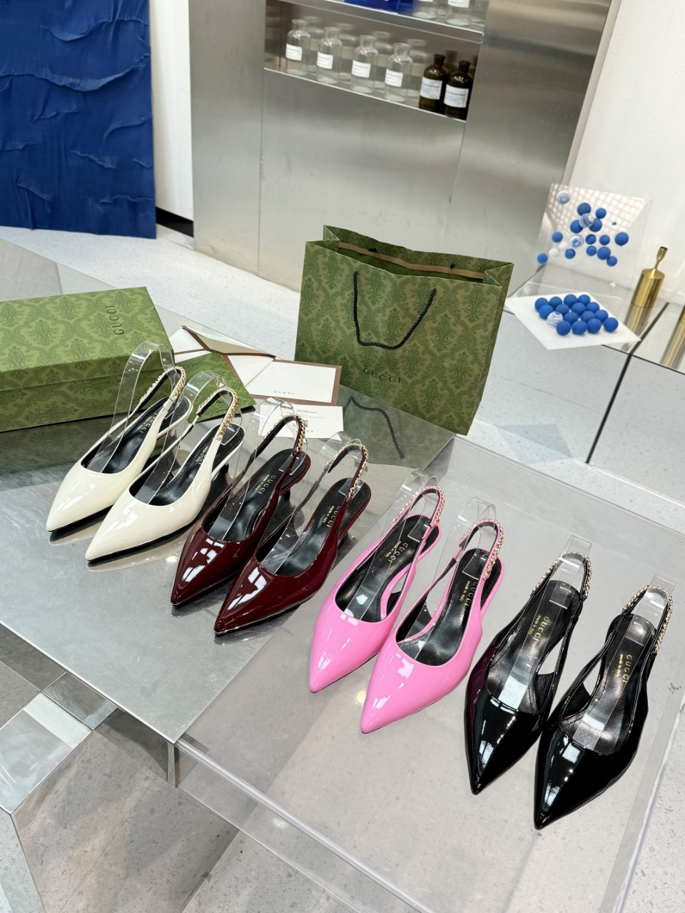 Gvc*1 SIGNORIA SLINGBACK PUMP mid-heel shoes