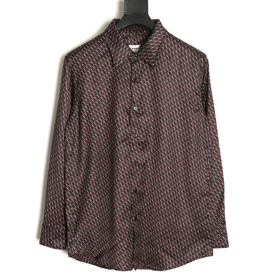 SAINTLAURENT SLP Y51 Long-sleeved Shirts