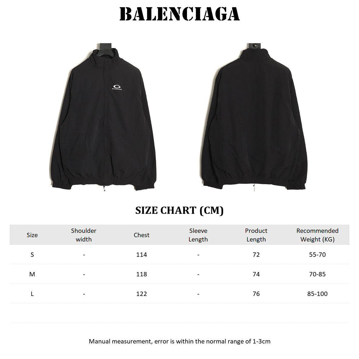 Ba1en*iaga Coats