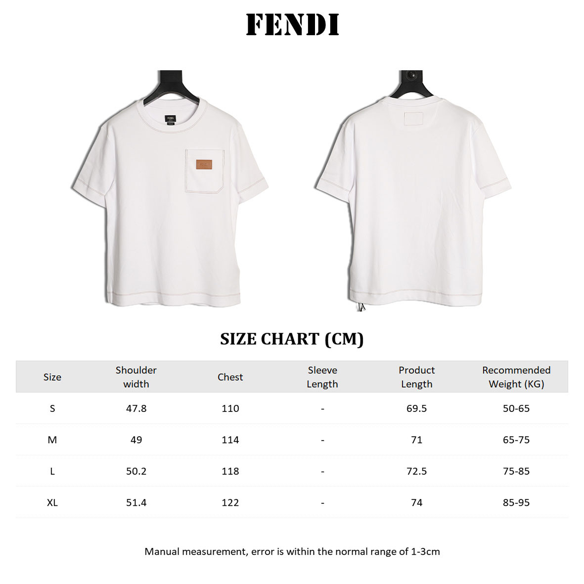 F**di Short-sleeved T-shirt