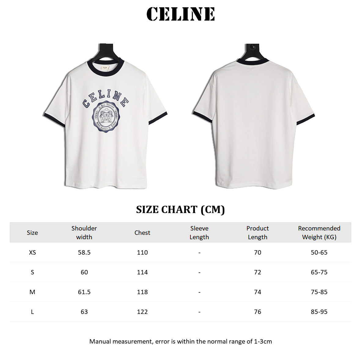 Ce1i*e 26ss Short-sleeved T-shirt