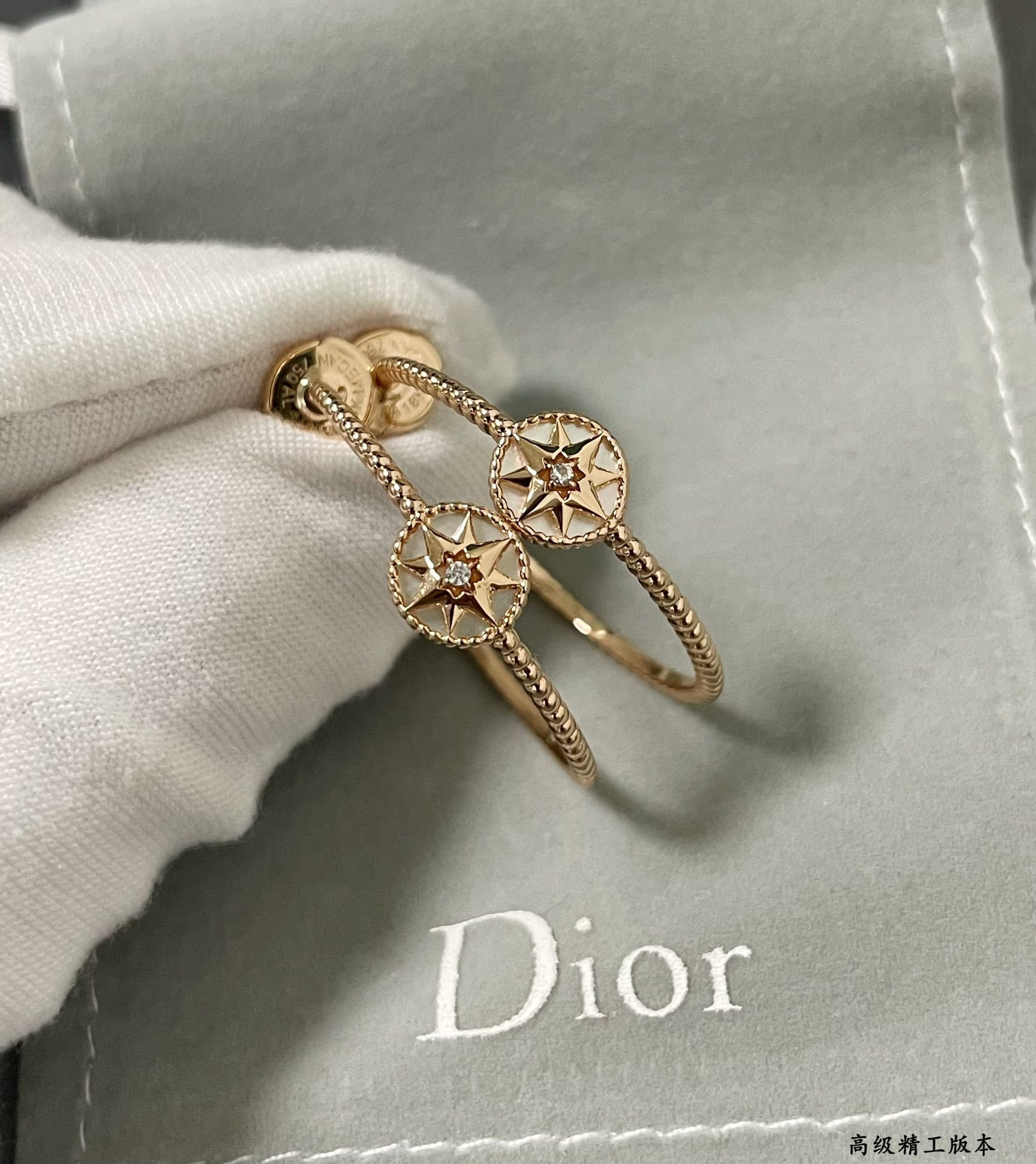 D10r Rose des Vents Earring