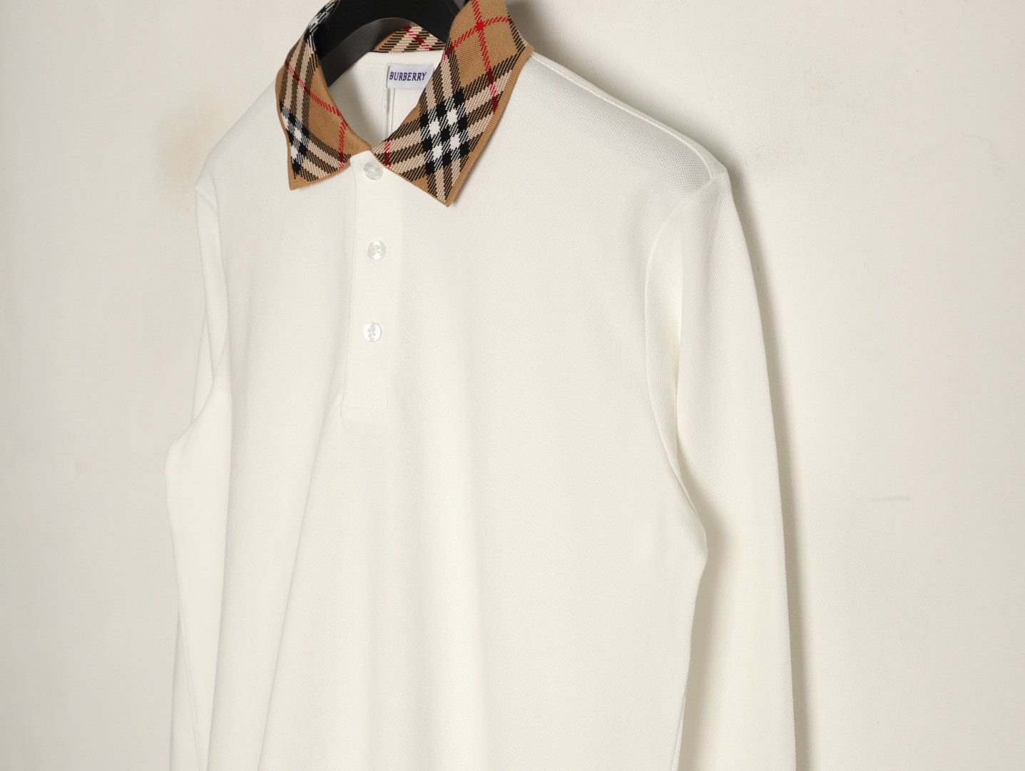 Bv*b*rry 26SS Long-sleeved Polo Shirt